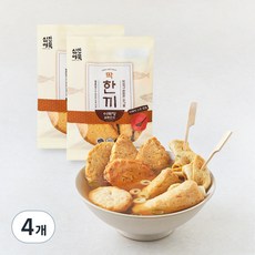 삼진어묵 딱 한끼 어묵탕 얼큰한맛, 326g, 4개