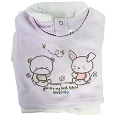 vivibaby 兩件式背心連身衣