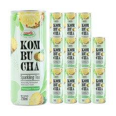 nawon 鳳梨康普茶, 12個, 250ml