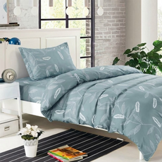 Blue Cat 藍貓 銀離子抗菌印花床包組 台灣製