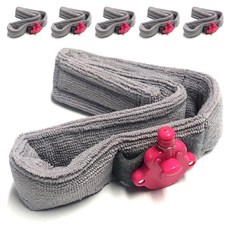 JJOYA 自動髮帶, 灰色, 6個