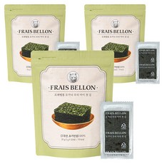 프레벨롱 오가닉 우리 아이 첫 김, 20g, 3개