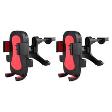 SPREX 車載智能手機支架的一鍵式通風口, 2個, 黑色