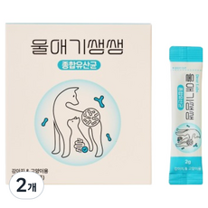 디어랩스 반려동물 울애기쌩쌩 프로바이오틱스 종합영양제, 2개, 장건강/유산균, 60g 2개, 장건강/유산균, 60g