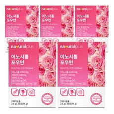 내츄럴플러스 이노시톨 포우먼, 75g, 5개