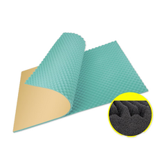 델리리움 난연 벽제 흡음재 고밀도 일체형 폼 2cm, 그린, 1개