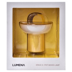 Lumena 無線積木小夜燈 亮度調整及色溫調節 無線使用時間長達40小時, 活力黃