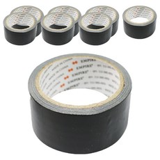 EMPIRE 高級彩色棉質膠帶 48mm x 10m 黑色, 8個