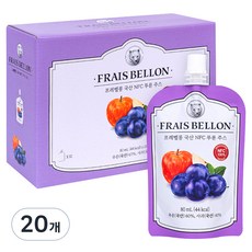 프레벨롱 국산 NFC 푸룬주스, 20개, 80ml