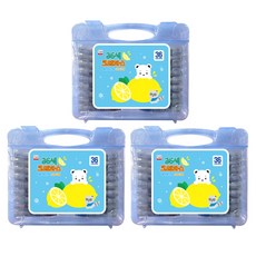 영아트 크레파스 블루 3p, 36색, 1세트