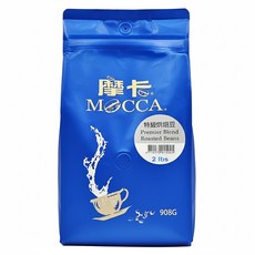 MOCCA 摩卡 特級烘焙豆, 咖啡豆(無研磨), 908g, 1包