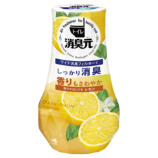 KOBAYASHI 小林製藥 消臭元 廁所芳香劑, 檸檬清香, 400ml, 16個