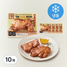 한끼통살 오븐 순살 닭다리 안동찜닭맛 (냉동), 100g, 10개