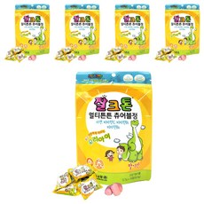 JALKTON 孩童維他命B&C&鋅咀嚼錠 草莓口味, 15顆, 5袋