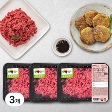 곰곰 호주산 소고기 앞다리살 다짐육 (냉장), 300g, 3개