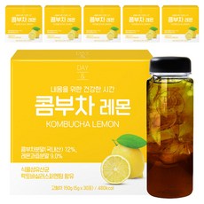 데이앤 콤부차 레몬 + 전용보틀, 5g, 30개입, 6개