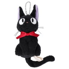 Sun Arrow 絨毛吊飾, 12cm, 魔女宅急便 KIKI 座 黑色, 1個