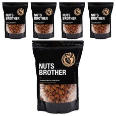 NUTS BROTHER 烤杏仁果, 500g, 5包