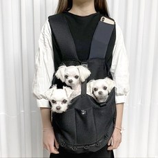 baekhyojung 寵物背帶, 黑色
