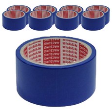 혜성테이프 칼라 마스킹테이프 종이테이프 파랑 48mm x 15m, 9개