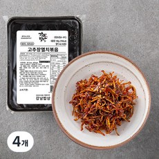 강남밥상 고추장 멸치 볶음, 180g, 4개