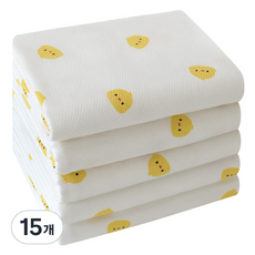 베이비앤아이 소프트 사각 천 기저귀, 아리, 15개