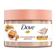 多芬 去角質身體磨砂膏 楓糖餅乾香, 298g, 1罐