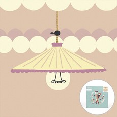 아트조이 물감 2배 DIY 명화그리기 30 x 30 cm, Pendant 핑크, 1개