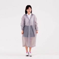 미호 남녀공용 캠핑 등산용 고급 레인코트