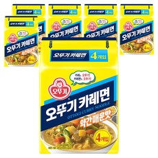 오뚜기 카레면 약간매운맛 130g, 24개
