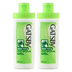 GATSBy 刮鬍前凝膠, 140ml, 2個