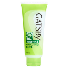 GATSBy 保濕型刮鬍凝膠, 205g, 1個