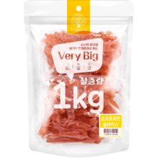 더내추럴 강아지 베리빅 육포, 소프트치킨슬라이스, 1kg, 1개