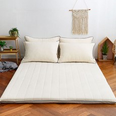 mix&match 洗滌棉質絎縫床單, Natural