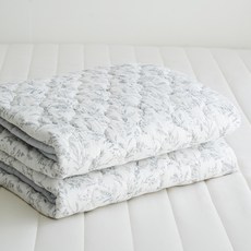 LIVING CASTLE Grass 莫代爾固定帶床墊, 灰色