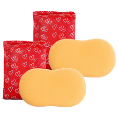 DAILYSHARE 軟貓肚頸枕, 黃色, 2個