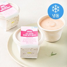 리코키친 생우유 달콤한 딸기 젤라또 (냉동), 100g, 1개입, 3개