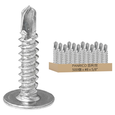 PANRICO 百利世 自鑽螺絲 托拉司頭粗牙 500個, 1盒