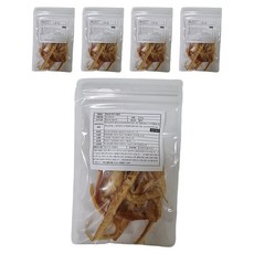 하루담 바베큐 페스츄리 조미 오징어, 100g, 5개