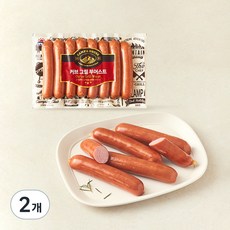 캠프앤하우스 커브 그릴 부어스트, 800g, 2개