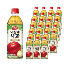 과일촌 아침에 사과, 500ml, 24개