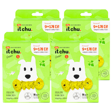 잇츄 강아지 덴탈껌 그린 S, 연어, 120g, 4개