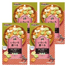 DoggyMan 多格漫 犬用餅乾, 豆乳野菜, 60g, 4包
