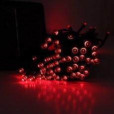 NICE LED LED太陽能樹燈 100燈 9m 白色, 紅色, 1個