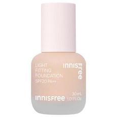 INNISFREE 輕薄透服貼粉底液 30ml, 21N Vanilla, 1個