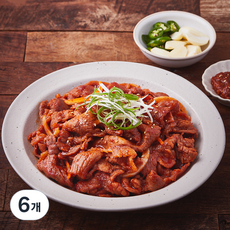 참푸드 홈클로 숯불향 고추장돼지불고기 2p, 600g, 6개