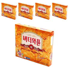 크라운 버터와플, 316g, 5개