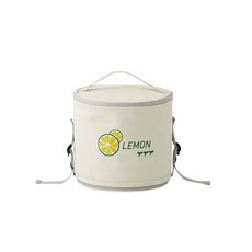 圓形保溫野餐袋 YS06, 象牙白, 3L