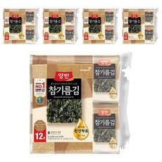 양반 참기름 김, 4.5g, 60개
