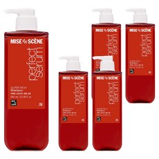 미쟝센 퍼펙트 슈퍼리치 세럼 극손상케어 샴푸 플로럴 머스크향, 680ml, 5개